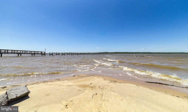 26055 Prospect Hill Rd, Mechanicsville, MD 20659 - water view featuring local beach