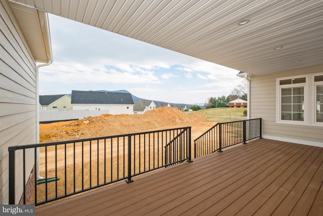 135 Radnor Ct, Rockingham, VA 22801 - view of wooden terrace