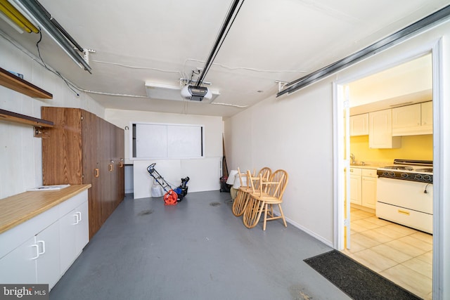 7911 Farnsworth St, Philadelphia, PA 19152 - garage featuring a garage door opener