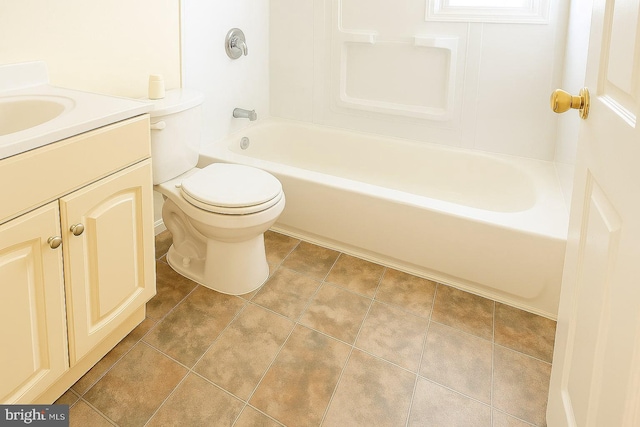 350-360 Concord Ave, Ewing, NJ 08618 - bathroom featuring vanity,  shower combination, and tile patterned flooring
