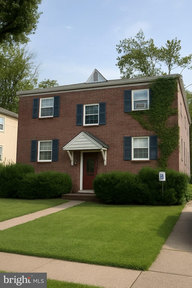 350-360 Concord Ave, Ewing, NJ 08618 - view of front of property with a front lawn and brick siding