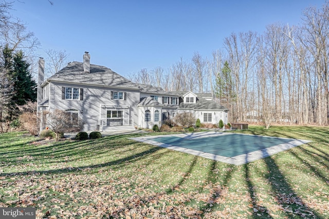 1637 Cold Bottom Rd, Sparks Glencoe, MD 21152 - back of property with a chimney and a yard