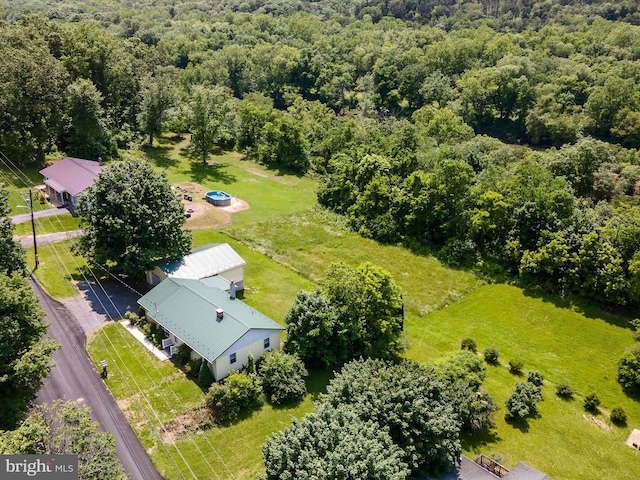 310 Bethel Rd, Paw Paw, WV 25434 - bird's eye view of a heavily wooded area