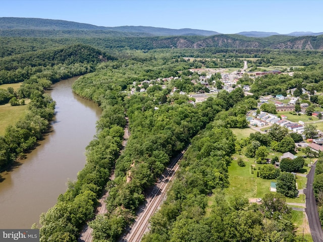 310 Bethel Rd, Paw Paw, WV 25434 - bird's eye view of a water and mountain view