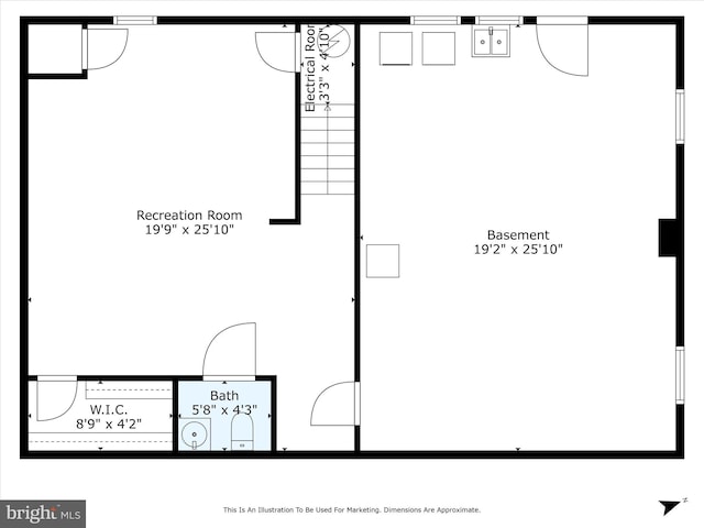 310 Bethel Rd, Paw Paw, WV 25434 - room layout