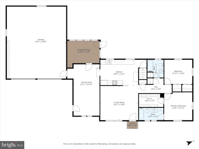 310 Bethel Rd, Paw Paw, WV 25434 - room layout
