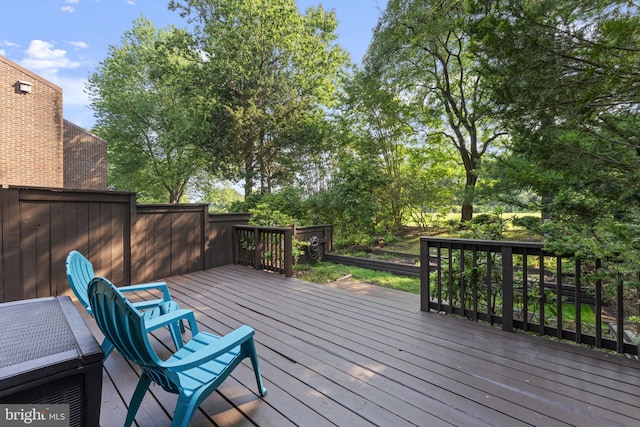 11866 S Lakes Ct, Reston, VA 20191 - view of wooden deck
