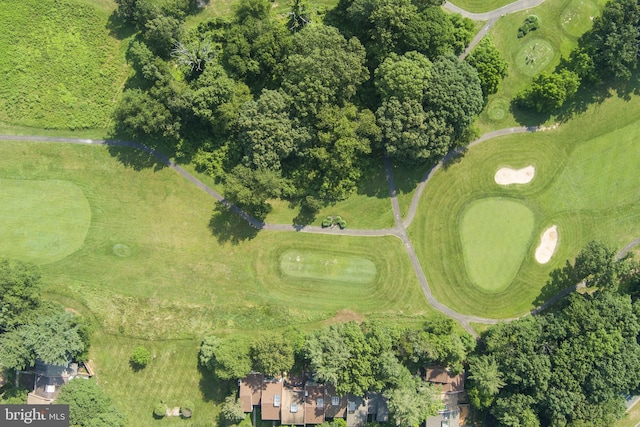 11866 S Lakes Ct, Reston, VA 20191 - aerial view of property and surrounding area with a tree filled landscape