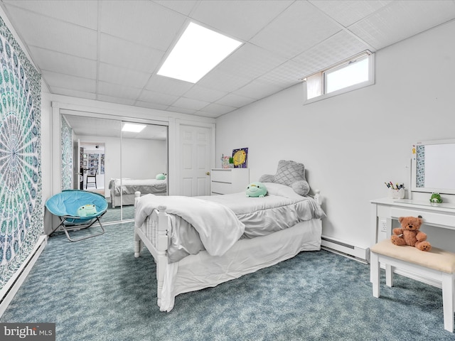 1353 Stag Dr, Auburn, PA 17922 - bedroom with a baseboard heating unit and carpet