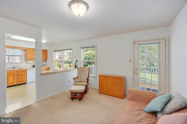 197 Victoria Ct, Doylestown, PA 18901 - sitting room with healthy amount of natural light