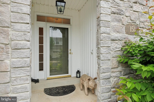 151 Lattice Ln, Collegeville, PA 19426 - view of exterior entry featuring stone siding