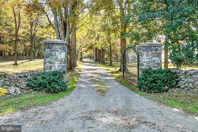35175 Snickersville Tpke, Round Hill, VA 20141 - view of gate