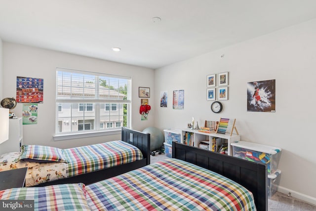 5504 Lanteen St, Lanham, MD 20706 - carpeted bedroom with baseboards