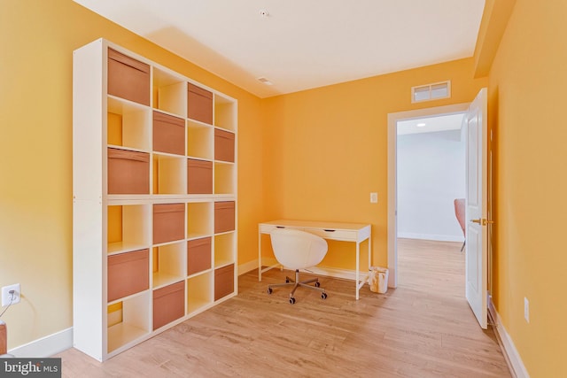 9726 Knowledge Dr, Laurel, MD 20723 - office area with wood finished floors and baseboards