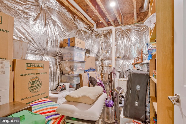 9726 Knowledge Dr, Laurel, MD 20723 - view of unfinished basement