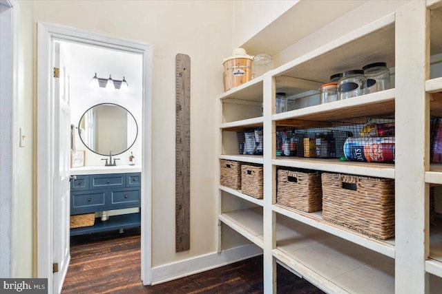 413 E A St, Brunswick, MD 21716 - pantry featuring a sink
