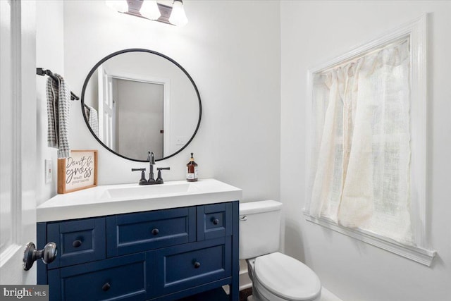 413 E A St, Brunswick, MD 21716 - bathroom with toilet and vanity