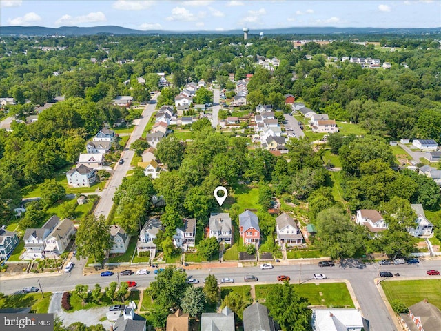 413 E A St, Brunswick, MD 21716 - aerial view of property and surrounding area featuring nearby suburban area
