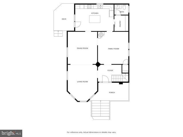 413 E A St, Brunswick, MD 21716 - view of property floor plan
