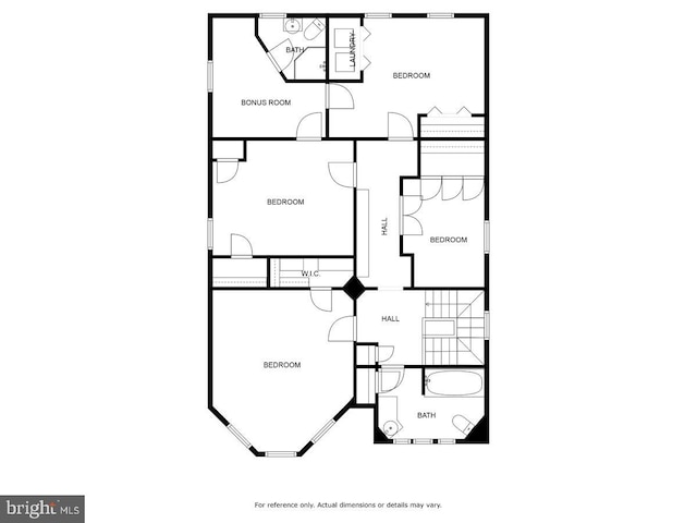 413 E A St, Brunswick, MD 21716 - view of floor plan / room layout