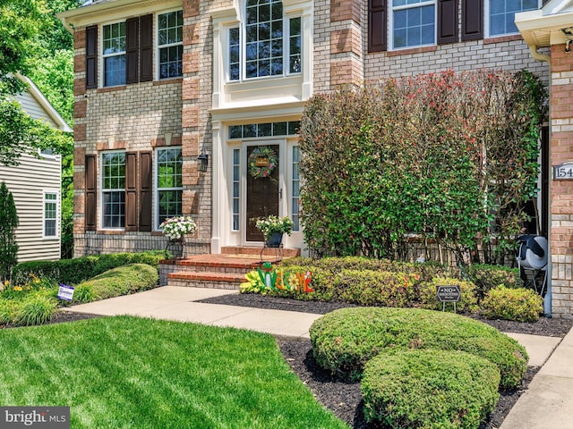 15446 Symondsbury Way, Upper Marlboro, MD 20774 - entrance to property with brick siding