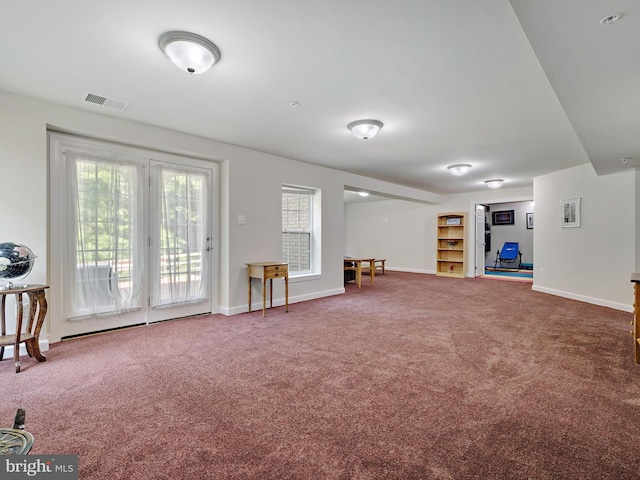 15446 Symondsbury Way, Upper Marlboro, MD 20774 - below grade area with carpet flooring and baseboards