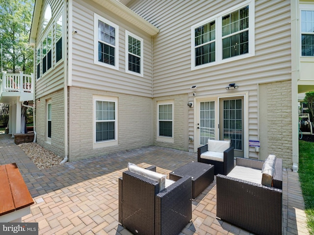 15446 Symondsbury Way, Upper Marlboro, MD 20774 - view of patio with an outdoor living space