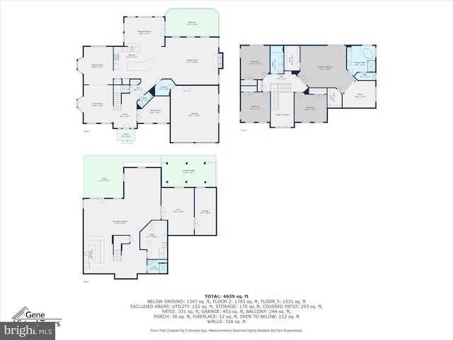 15446 Symondsbury Way, Upper Marlboro, MD 20774 - property floor plan