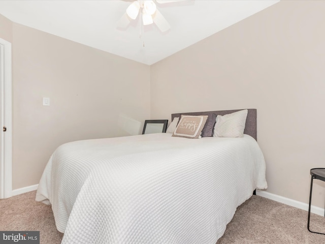 6529 Carston Ct, Frederick, MD 21703 - carpeted bedroom featuring baseboards and ceiling fan