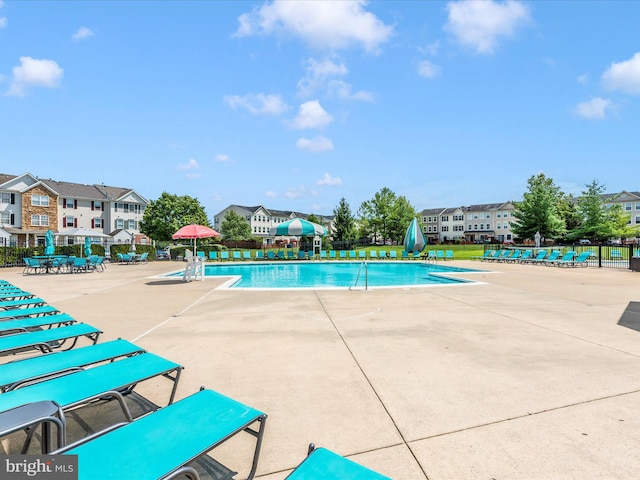 6529 Carston Ct, Frederick, MD 21703 - community pool featuring a patio