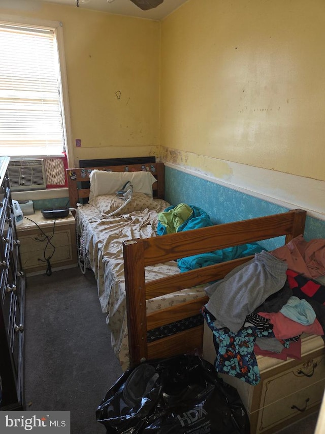 6340 Calvert St, Philadelphia, PA 19149 - bedroom featuring carpet floors and cooling unit