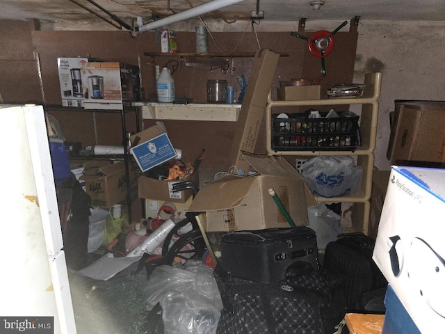 6340 Calvert St, Philadelphia, PA 19149 - storage room featuring a garage