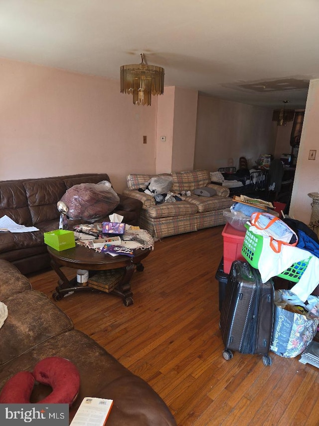 6340 Calvert St, Philadelphia, PA 19149 - living room featuring hardwood / wood-style floors