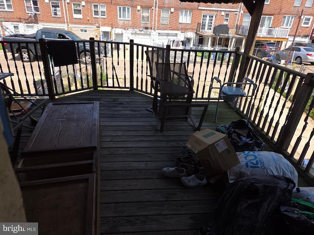 6340 Calvert St, Philadelphia, PA 19149 - view of wooden terrace