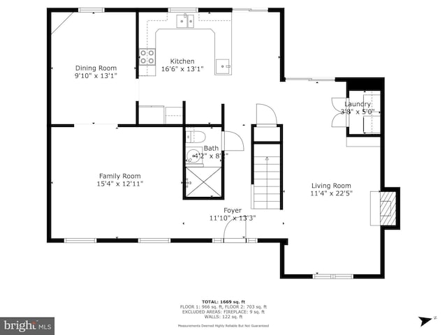 6082 Drum Point Rd, Deale, MD 20751 - view of property floor plan