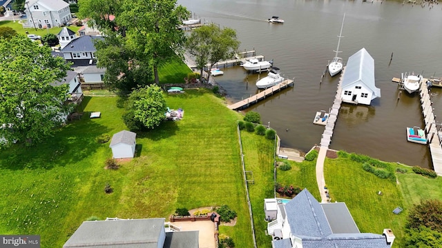 6082 Drum Point Rd, Deale, MD 20751 - drone / aerial view of a nearby body of water