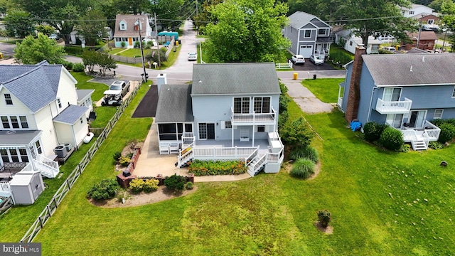 6082 Drum Point Rd, Deale, MD 20751 - aerial perspective of suburban area