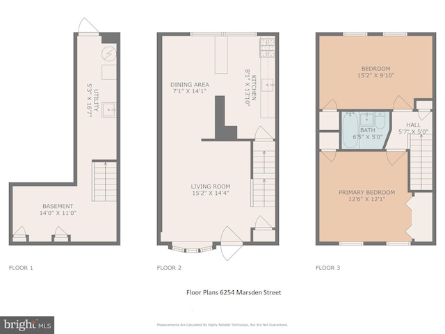 6254 Marsden St, Philadelphia, PA 19135 - room layout
