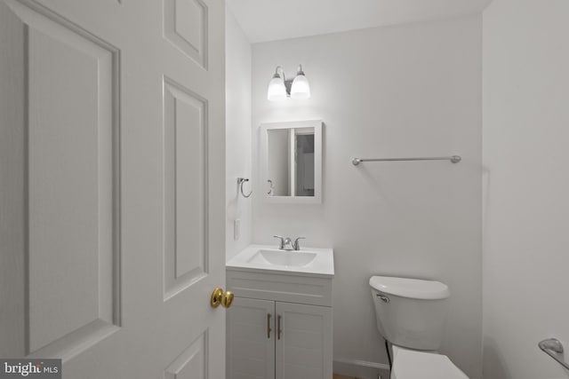 6 Constantine Dr, Phoenix, MD 21131 - half bathroom featuring toilet and vanity