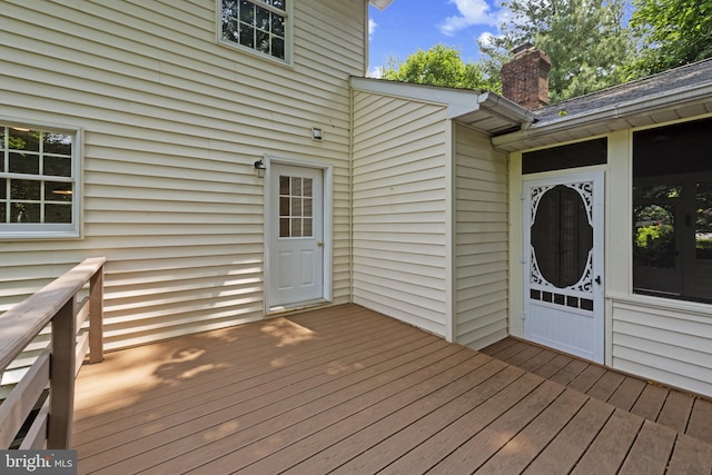6 Constantine Dr, Phoenix, MD 21131 - view of wooden terrace