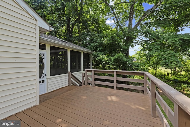 6 Constantine Dr, Phoenix, MD 21131 - wooden terrace featuring a sunroom