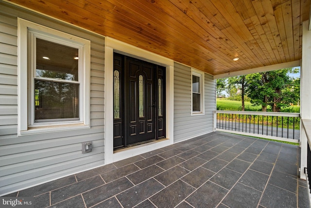 8255 Mertztown Rd, Alburtis, PA 18011 - entrance to property with a porch