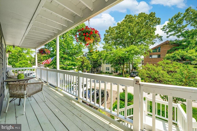 1323 Washington Dr, Annapolis, MD 21403 - view of wooden terrace