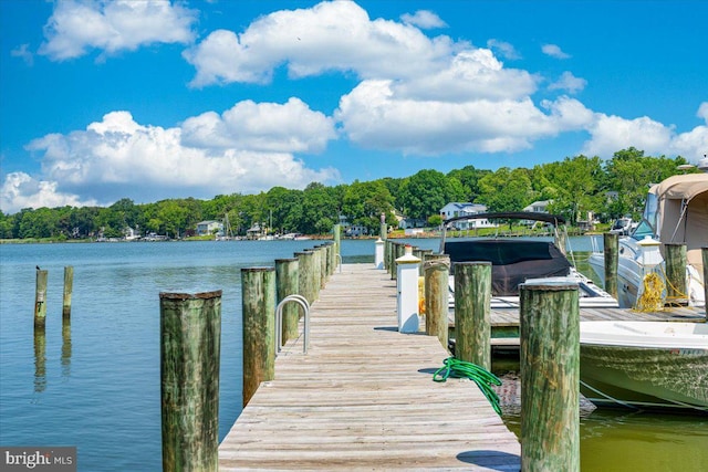 1323 Washington Dr, Annapolis, MD 21403 - dock area with a water view
