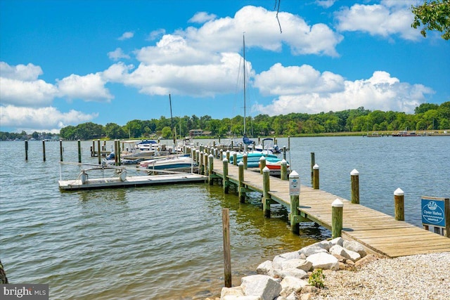 1323 Washington Dr, Annapolis, MD 21403 - dock area with a water view