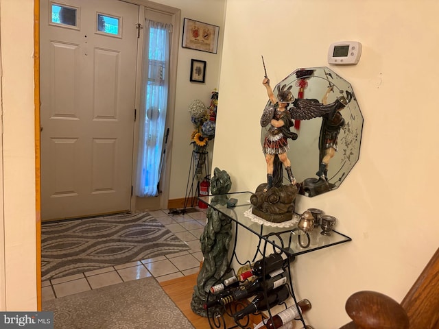 5930 Langton Dr, Franconia, VA 22310 - entryway with tile patterned flooring