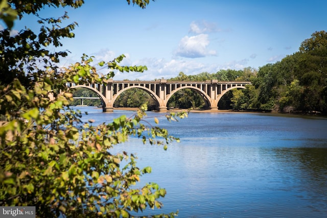 1200 Prince Edward St, Fredericksburg, VA 22401 - water view with a notable bridge