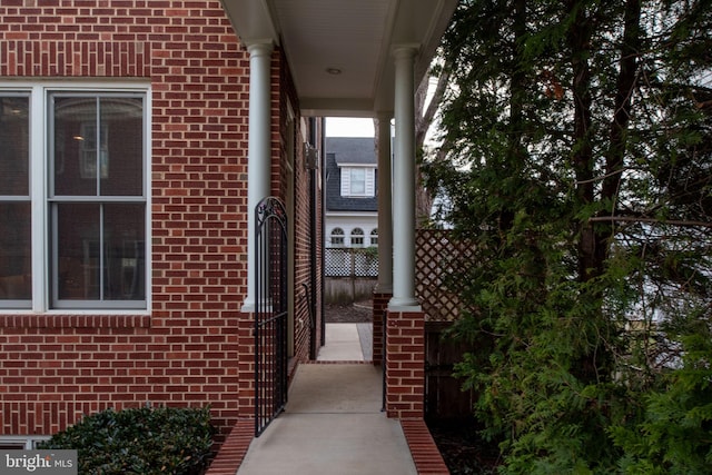 1200 Prince Edward St, Fredericksburg, VA 22401 - view of exterior entry with brick siding