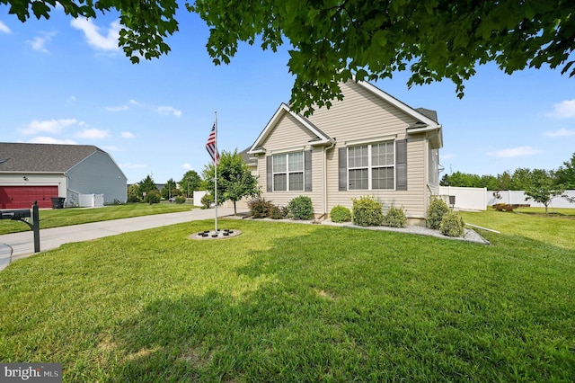 44 Homberg Cir, Dover, DE 19904 - view of front of property featuring a front lawn