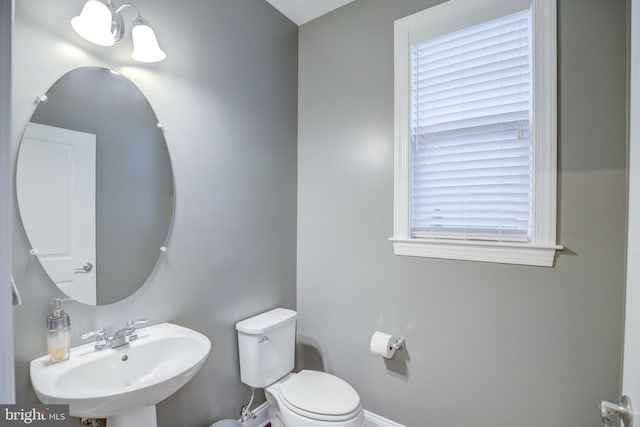 41031 Brook Grove Dr, Aldie, VA 20105 - half bath with a sink and toilet